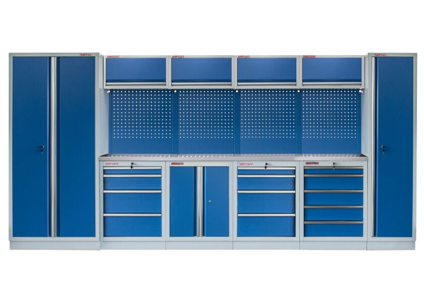 Kvalitní PROFI BLUE dílenský nábytek 4235 x 495 x 2000 mm - MTGS1300A55