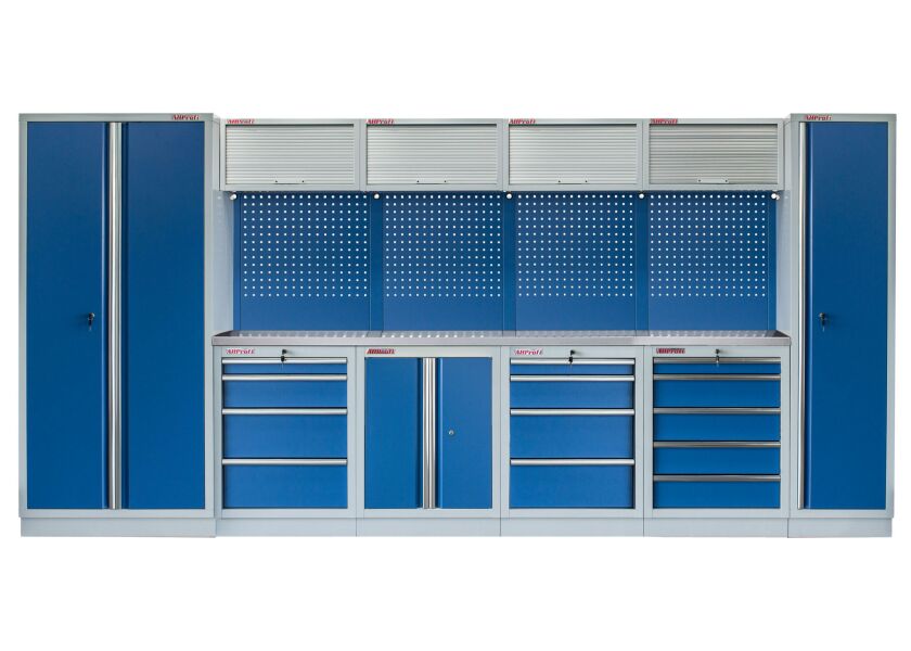 Kvalitní PROFI BLUE dílenský nábytek 4235 x 495 x 2000 mm - MTGS1300A66