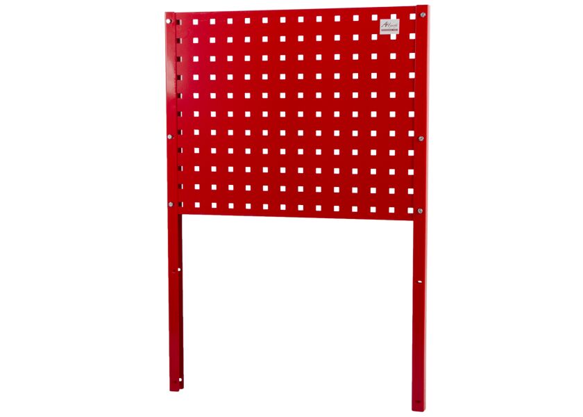 Děrovaná deska k dílenskému vozíku, 658 x 29 x 500 mm - NTBS4000