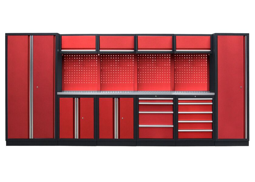 Kvalitní PROFI RED dílenský nábytek 4235 x 495 x 2000 mm - RTGS1300BB5
