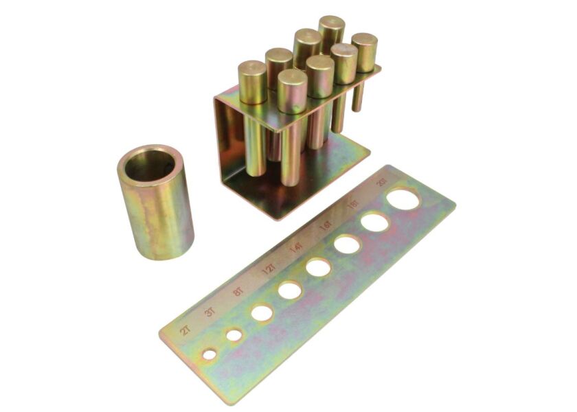 Adaptéry pro hydraulické lisy - sada 8 ks - S8PAK