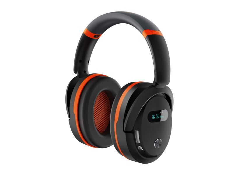 Ochranná sluchátka s rádiem FM+BT+ hands-free + LIS - TC488134