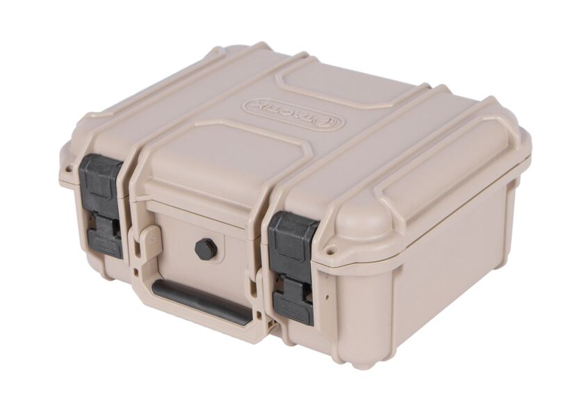 Vodotěsný plastový kufr s pěnovou výplní (M) - TC320084TAN