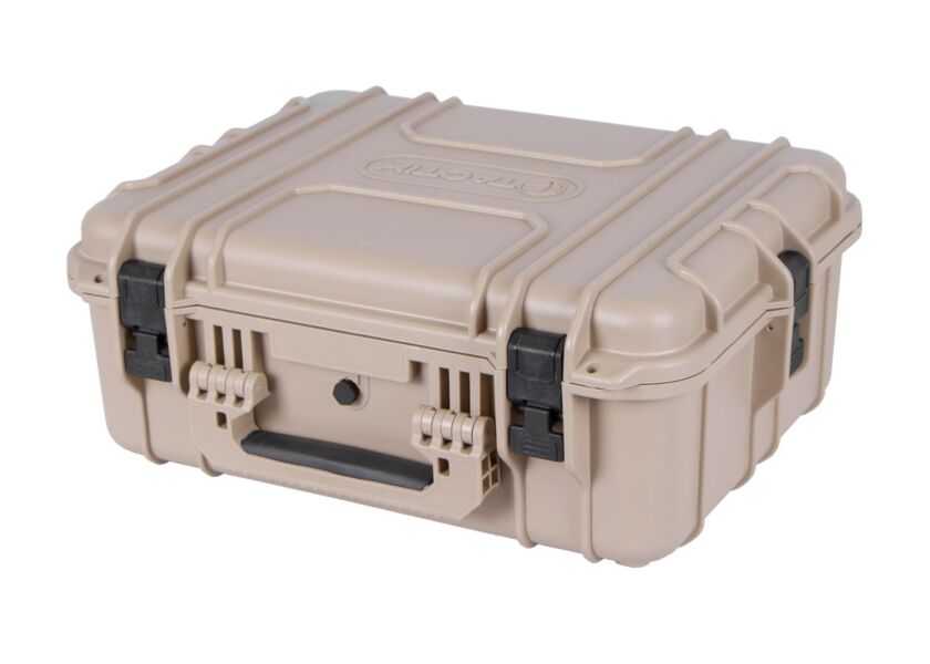 Vodotěsný plastový kufr s pěnovou výplní (XL) - TC320087TAN