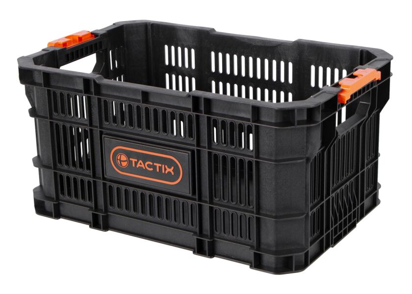 Plastový koš na nářadí Tactix, 526 x 344 x 253 mm - TC320370