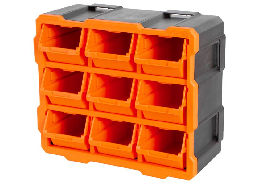 Plastový organizér, 9 zásobníků - TC320676