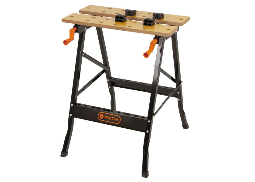 Skládací pracovní stůl s upínacím zařízením - TC330001