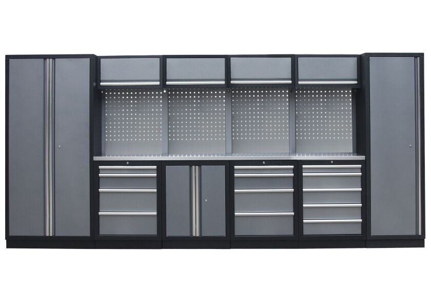 Kvalitní PROFI dílenský nábytek 4235 x 495 x 2000 mm - TGS1300A55