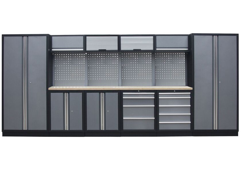 Kvalitní PROFI dílenský nábytek - 4535 x 2000 x 495 mm - TGS1300AA1