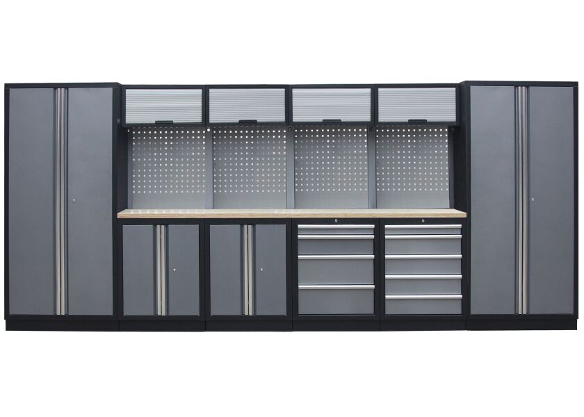 Kvalitní PROFI dílenský nábytek - 4535 x 2000 x 495 mm - TGS1300AA3