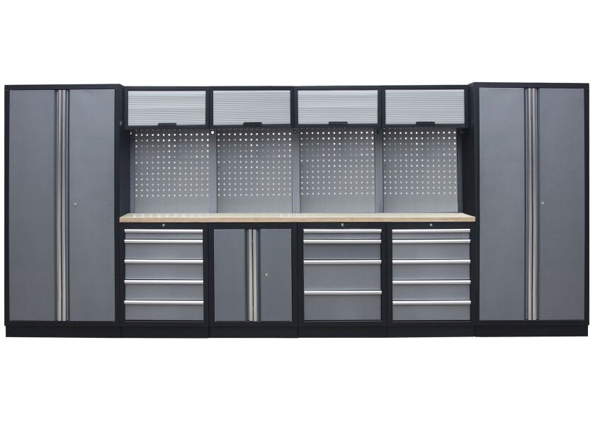 Kvalitní PROFI dílenský nábytek - 4535 x 2000 x 495 mm - TGS1300AI