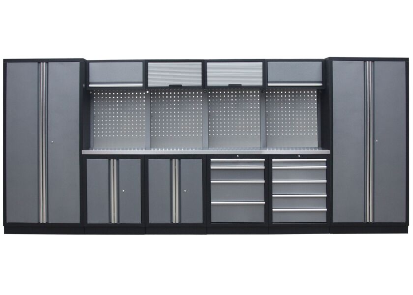Kvalitní PROFI dílenský nábytek - 4535 x 2000 x 495 mm - TGS1300BB1