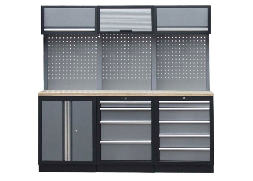 Sestava 6-ti ks PROFI dílenského nábytku 2040 x 495 x 2000 mm - TGS1300BF