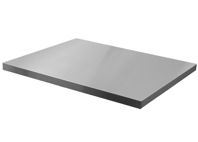 Nerezová pracovní deska PROFI, 680 x 615 x 38 mm - TGW26DS