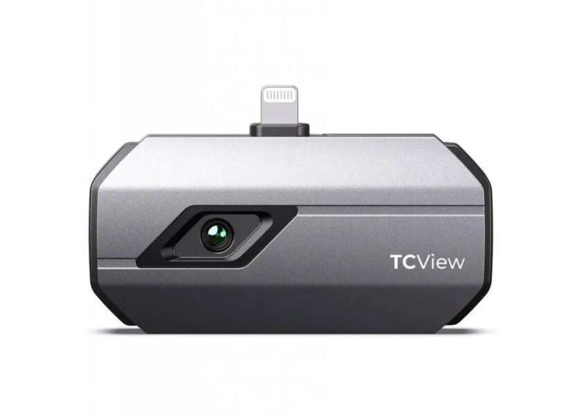 Termokamera TOPDON TCView s konektorem pro iPhone, čelní pohled, TOPDON TC002