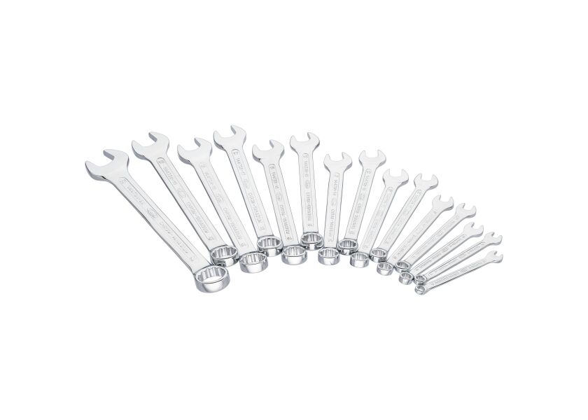 Sada očkoplochých klíčů, 15 ks - V4472N