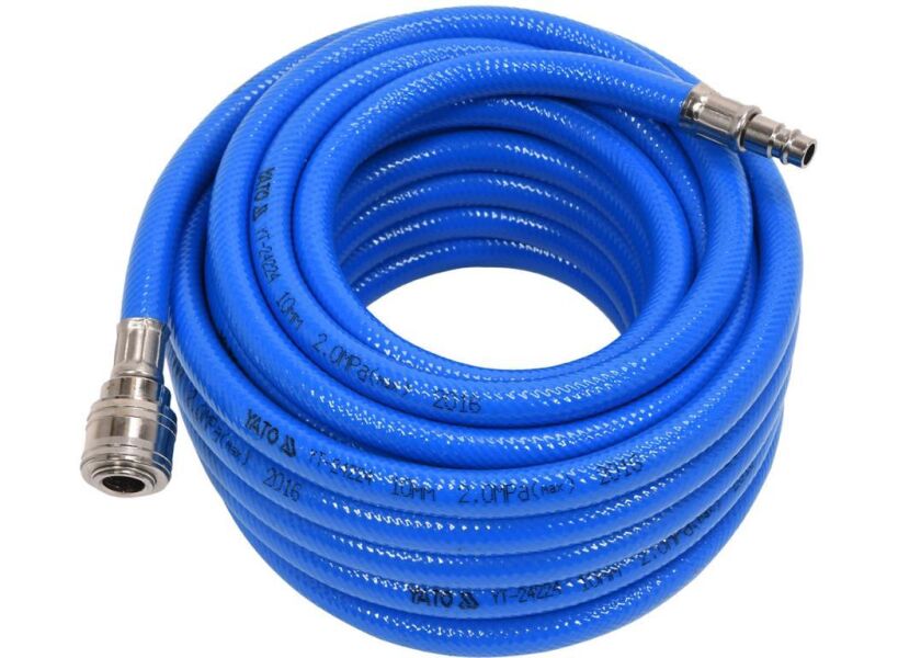 Profesionální vzduchová hadice, PVC, 10 mm, 10 m - YT-24224