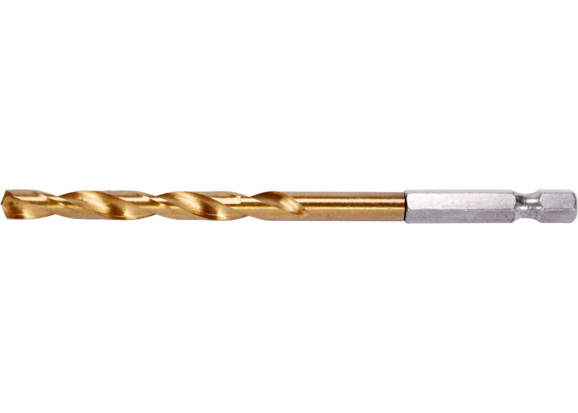 Vrták na kov 6mm TITAN HEX 1/4