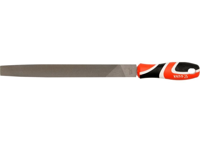 Pilník zámečnický na kov plochý, středně hrubý - sek 2, délka 250 mm - Yato YT-6228