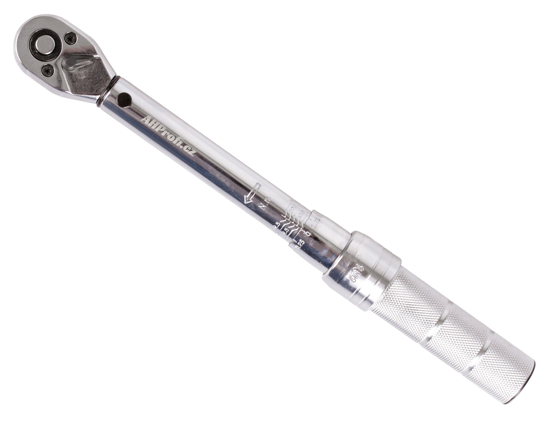 Levně Momentový klíč 1/4" s certifikátem, 5 - 25 Nm - AH011271