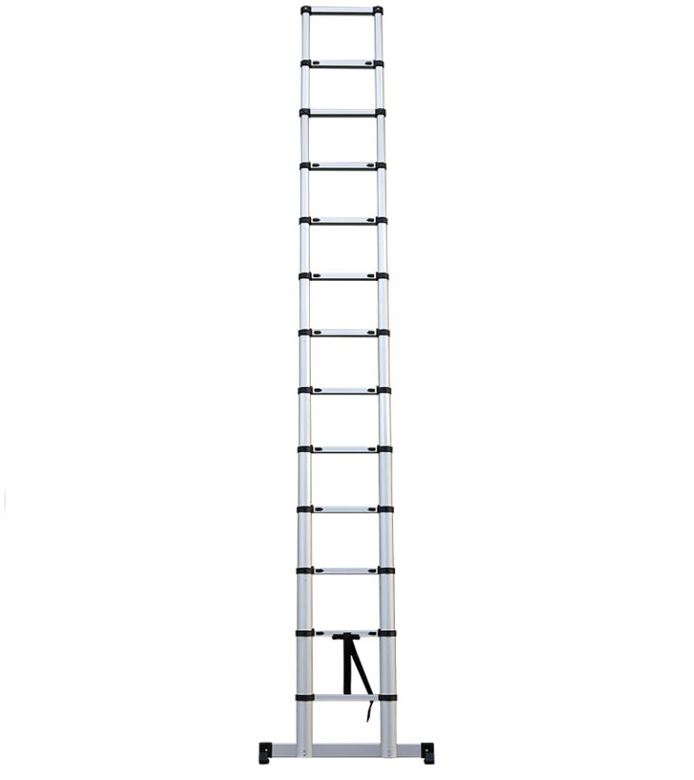 Teleskopický hliníkový žebřík AHProfi, 3,8 m, 12 stupňů - AH1038PT