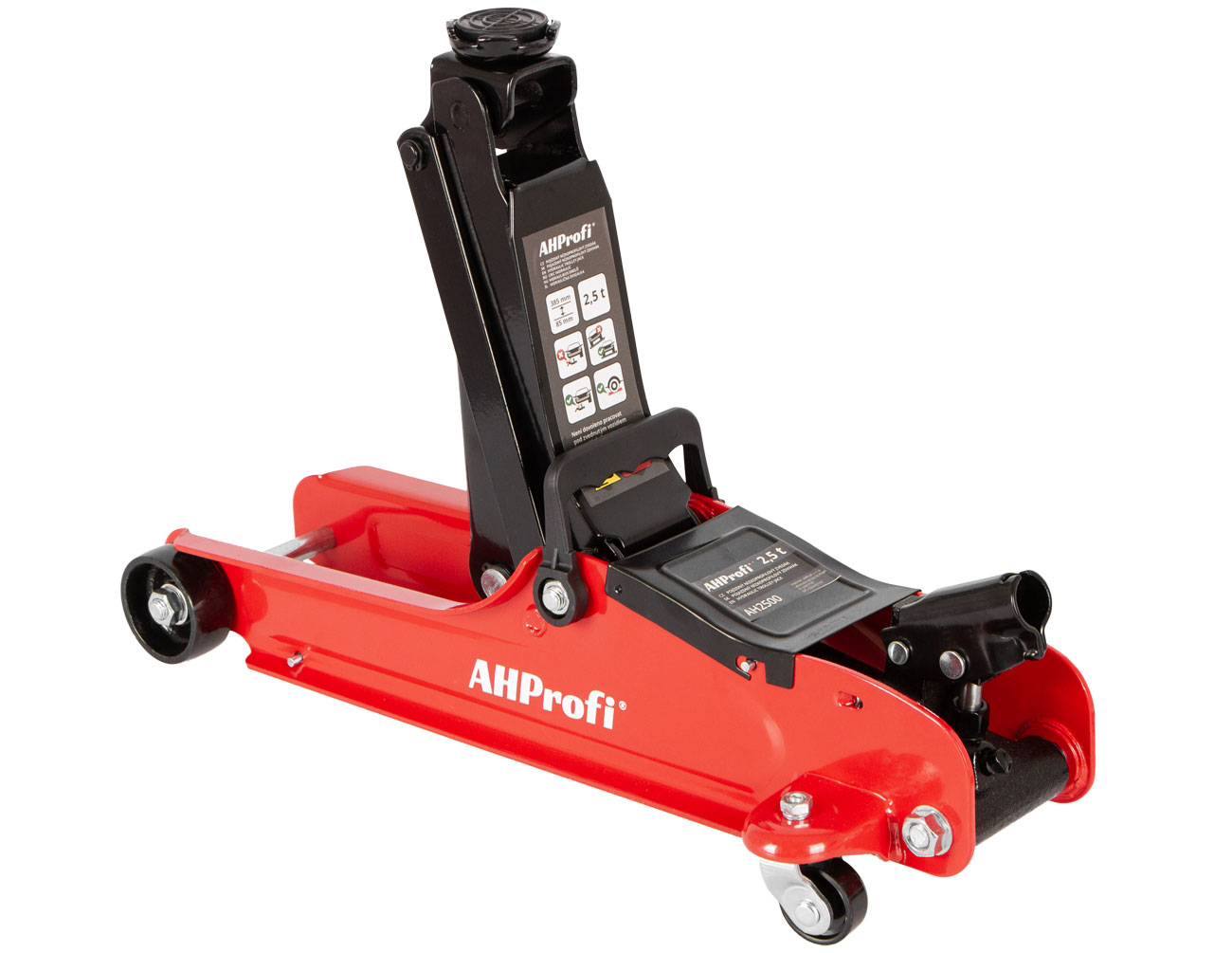 Zvedák 2,5 t – AH2500 Pojízdný nízkoprofilový zvedák 2,5 t – AH2500