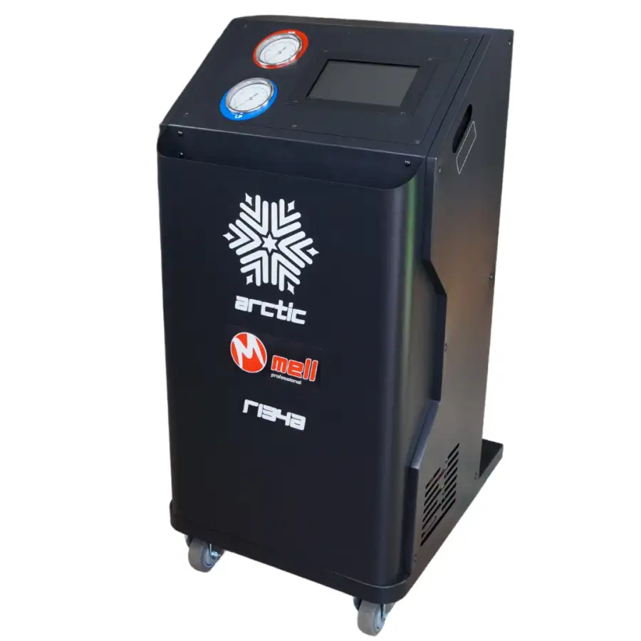 ARCTIC – automatická servisní stanice klimatizací Automatická plnička klimatizací ARCTIC pro chladivo R134a nebo R1234yf