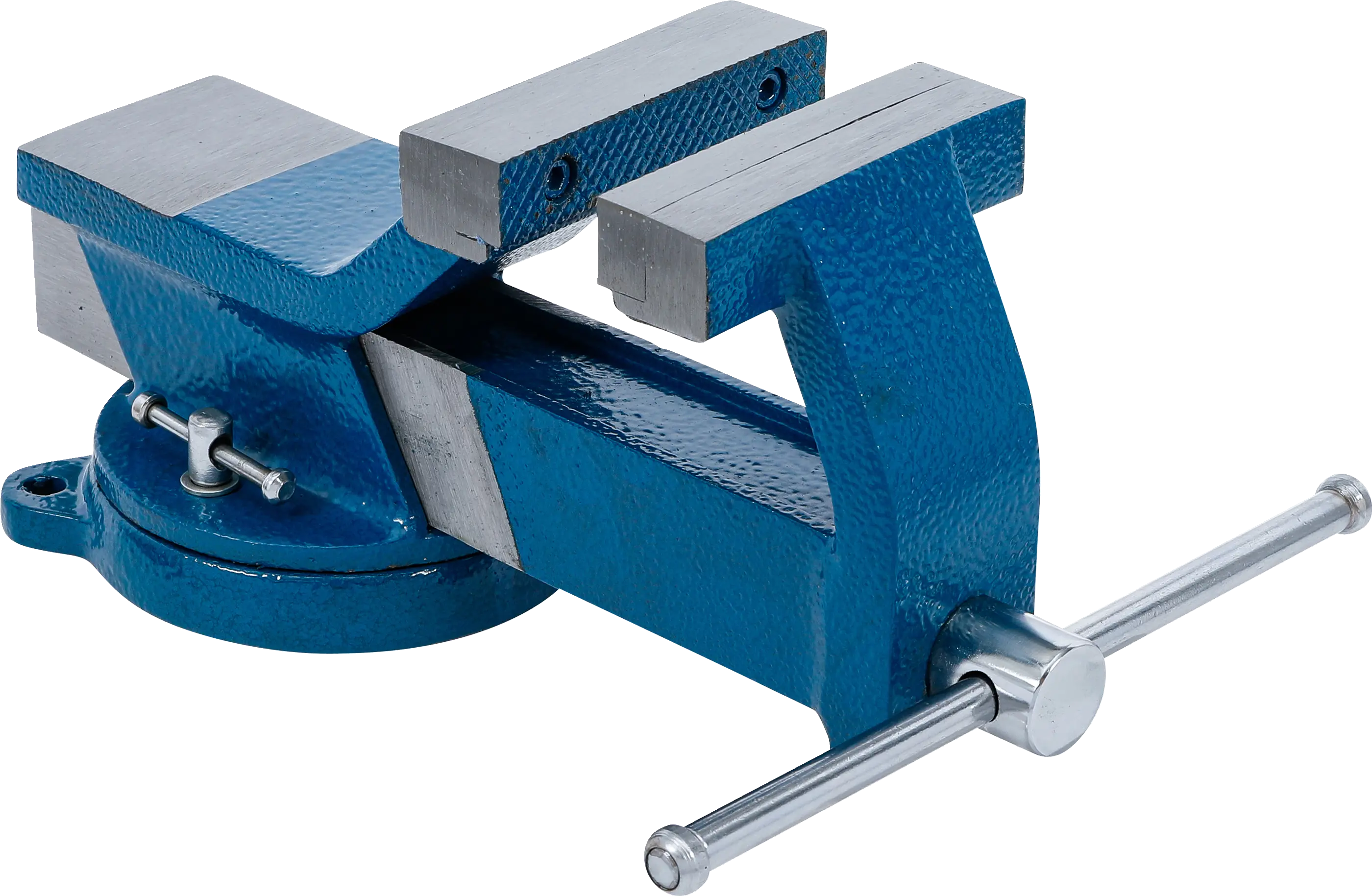 Otočný dílenský svěrák 150 mm, kovaný - B58115