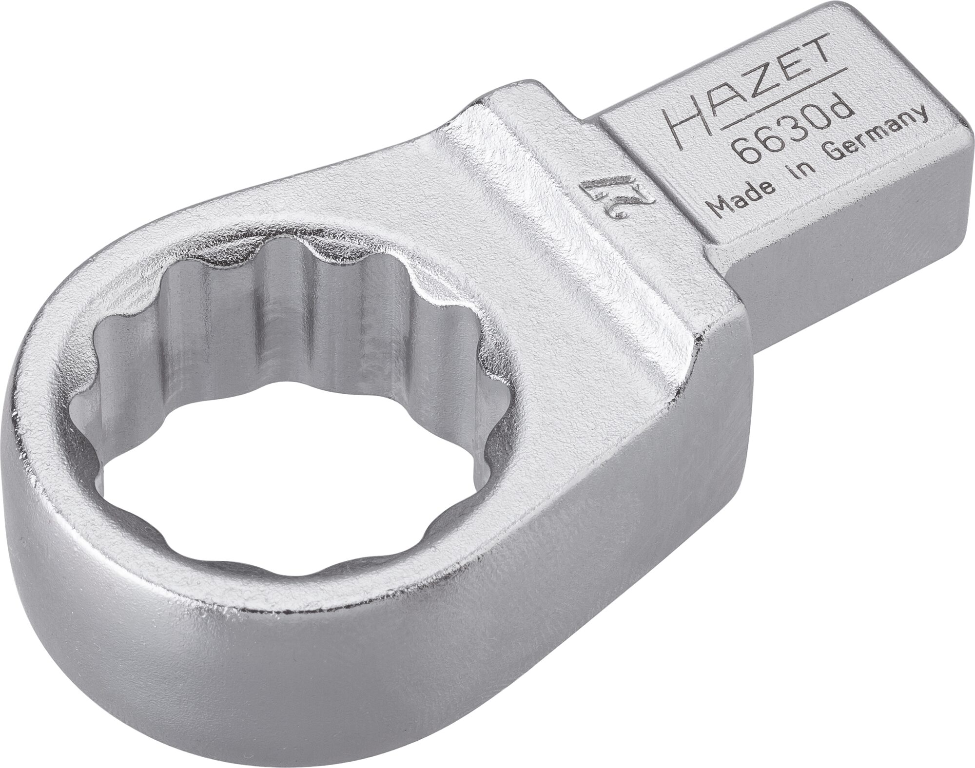 Levně Nástrčný očkový klíč, 27 mm, 14x18 mm, 6630D-27 - HA029075