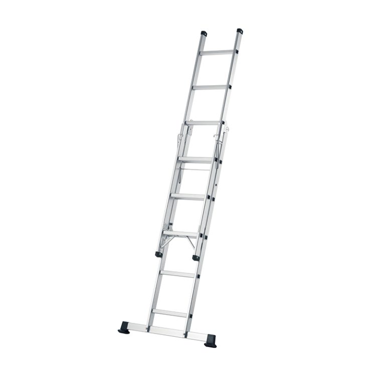 Detail žebříku AH505 4 v 1 Detail konstrukce a příček žebříku AH505