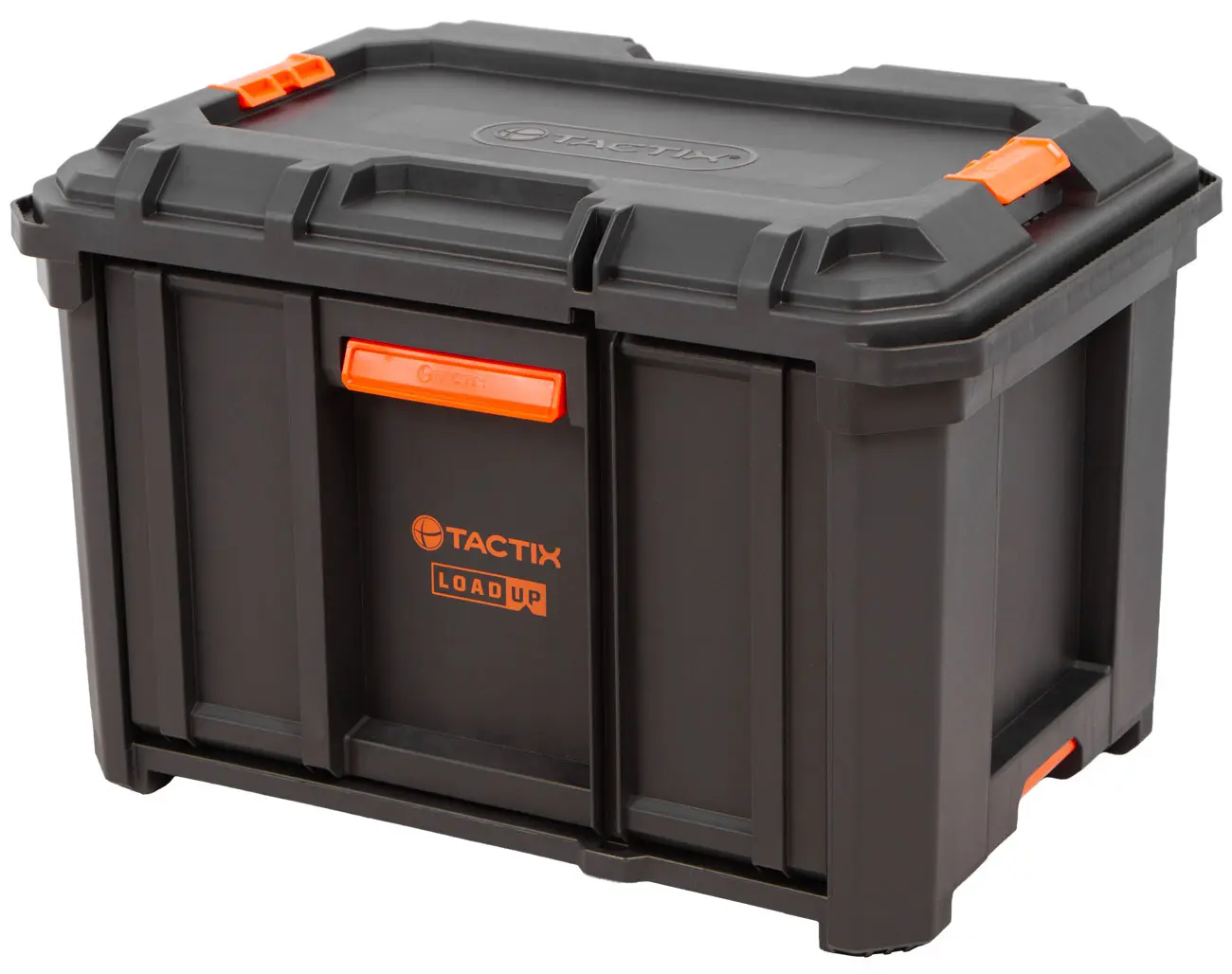 Vodotěsný plastový box na nářadí Tactix LOAD UP, 1 zásuvka - TC320421