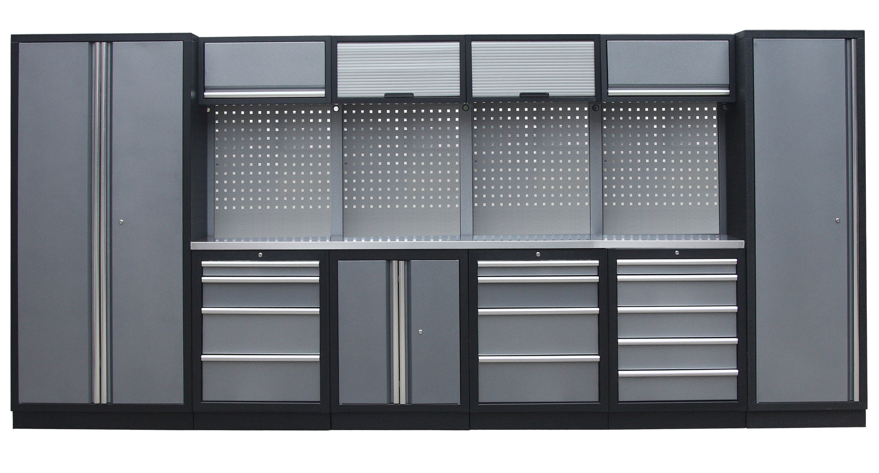 Kvalitní PROFI dílenský nábytek 4235 x 495 x 2000 mm - TGS1300A44