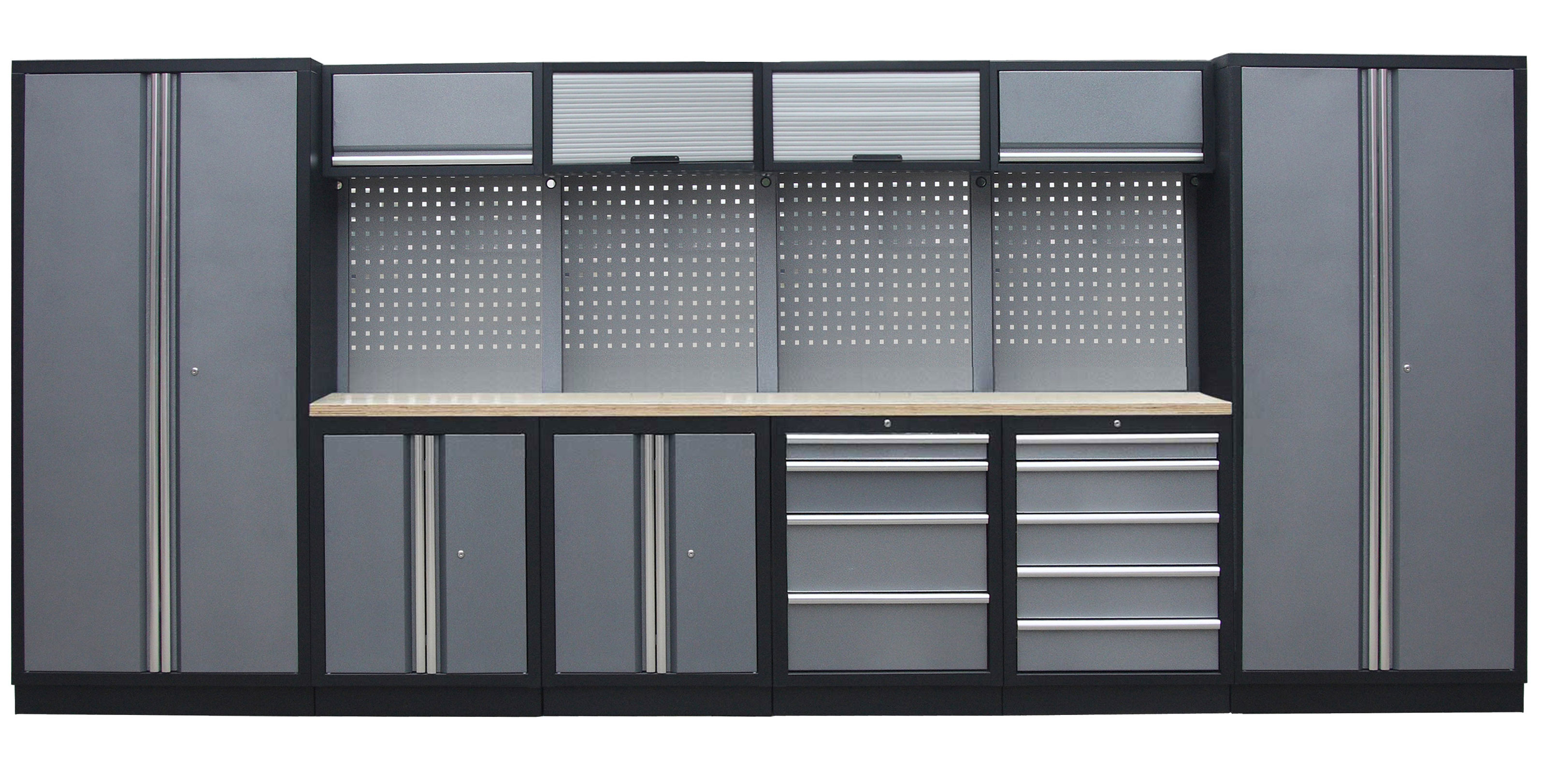 Kvalitní PROFI dílenský nábytek - 4535 x 2000 x 495 mm - TGS1300AA1