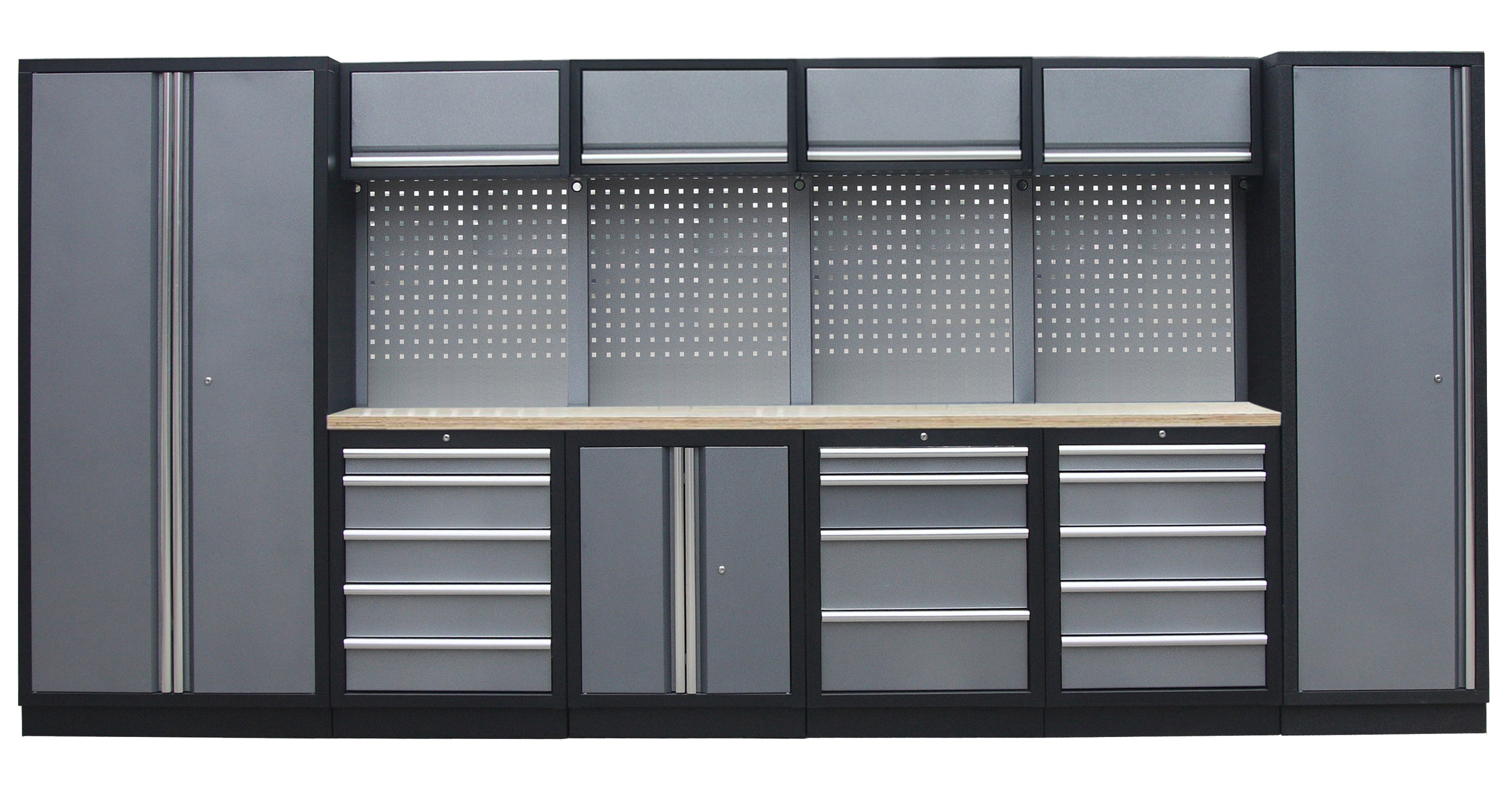 Kvalitní PROFI dílenský nábytek 4235 x 495 x 2000 mm - TGS1300AD