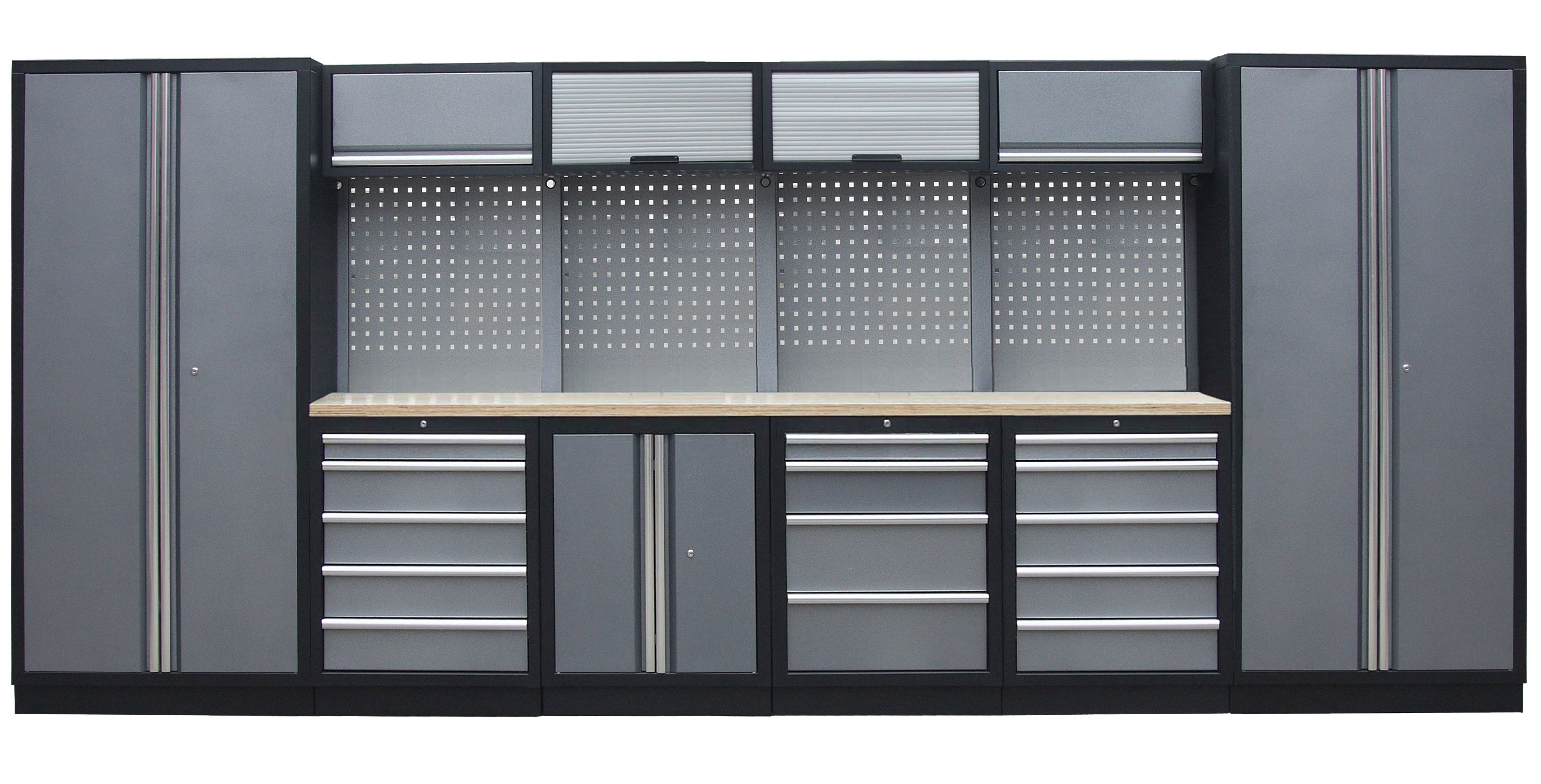 Kvalitní PROFI dílenský nábytek - 4535 x 2000 x 495 mm - TGS1300AH