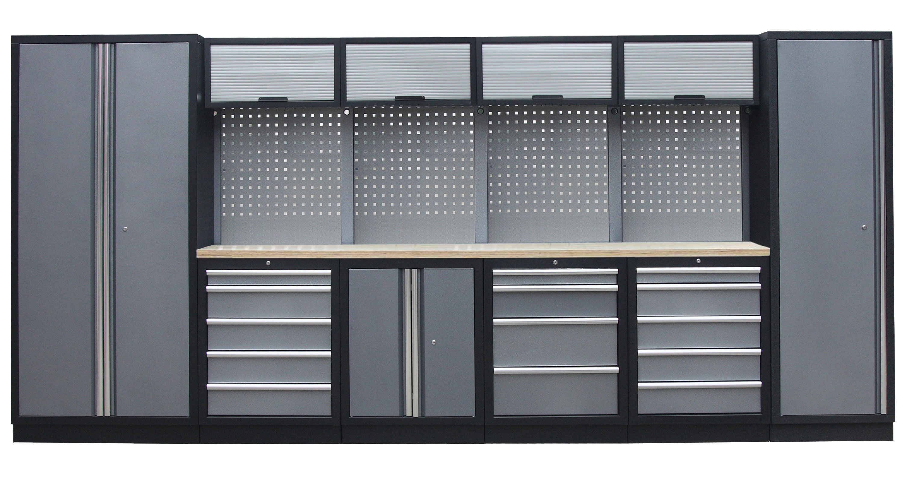 Kvalitní PROFI dílenský nábytek 4235 x 495 x 2000 mm - TGS1300AJ