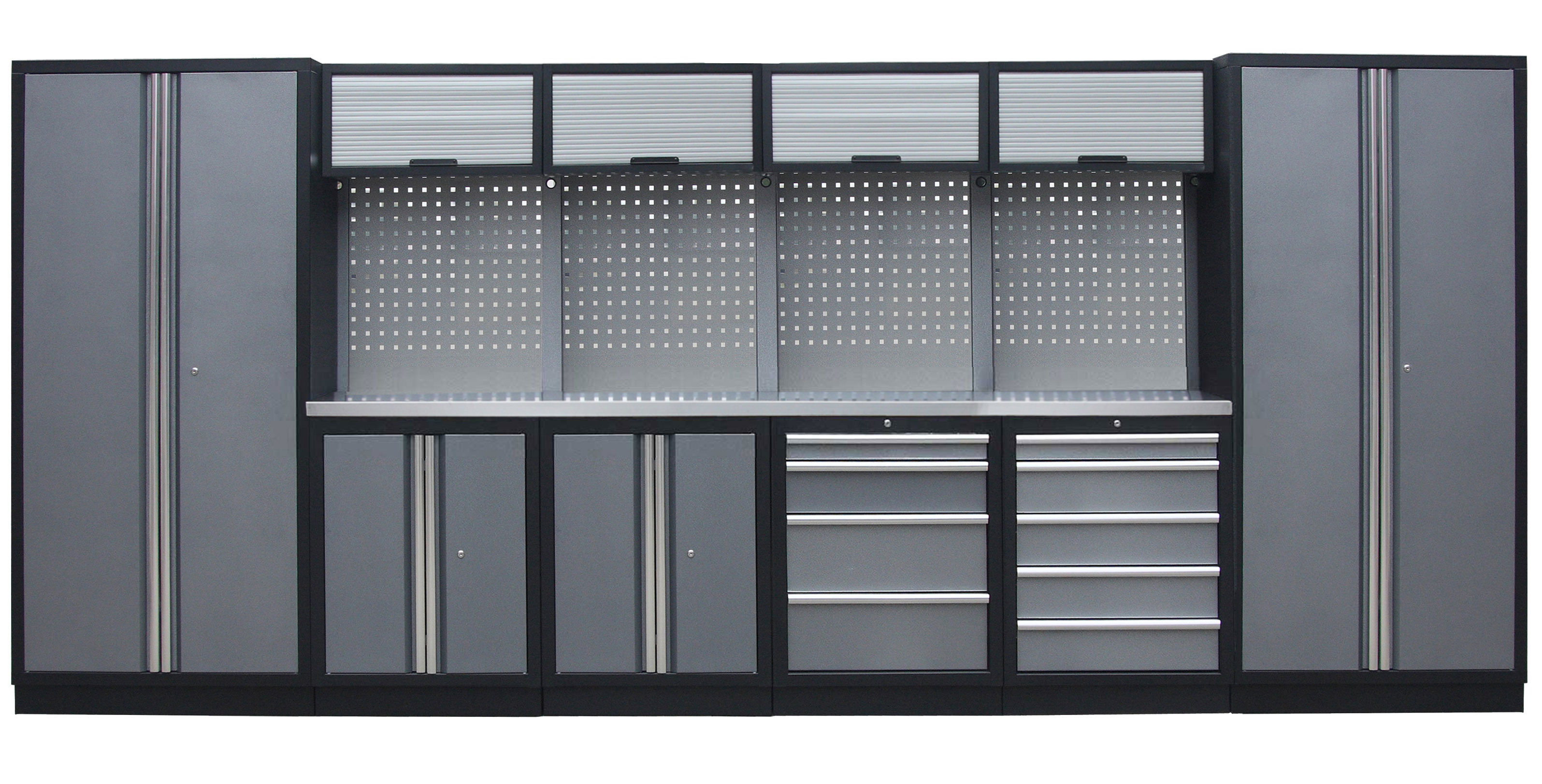 Kvalitní PROFI dílenský nábytek - 4535 x 2000 x 495 mm - TGS1300BB3