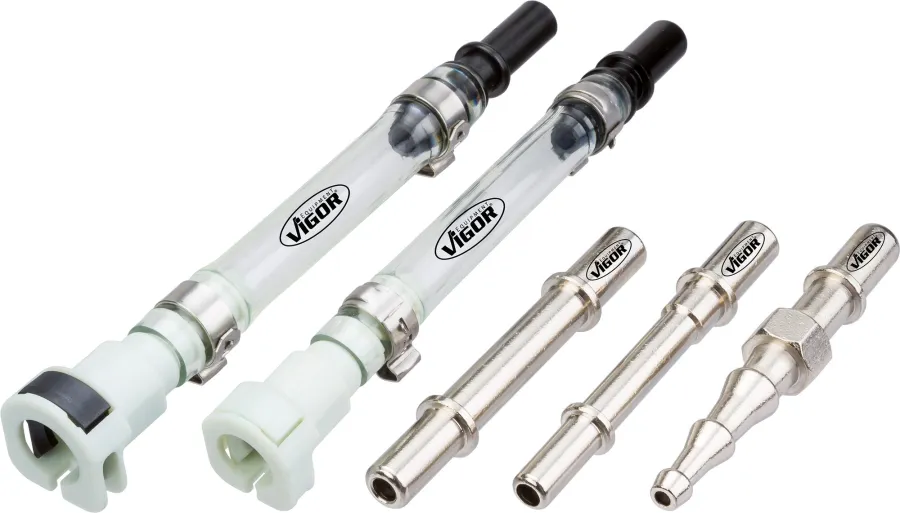 Příslušenství a adaptéry vakuové pumpy VIGOR V4201 Vakuová pumpa VIGOR V4201 s dodávanými adaptéry
