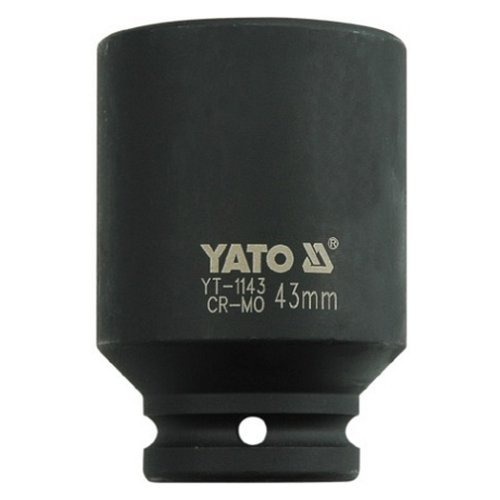 Šestihranný hluboký nástavec CrMo YATO