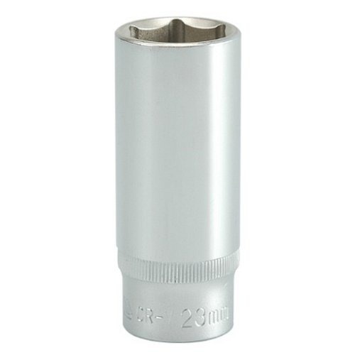 Levně Vnitřní nástrčný klíč hluboký 1/2" šestihranný 23 mm YATO - YT-1236