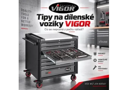Tipy na dílenské vozíky VIGOR