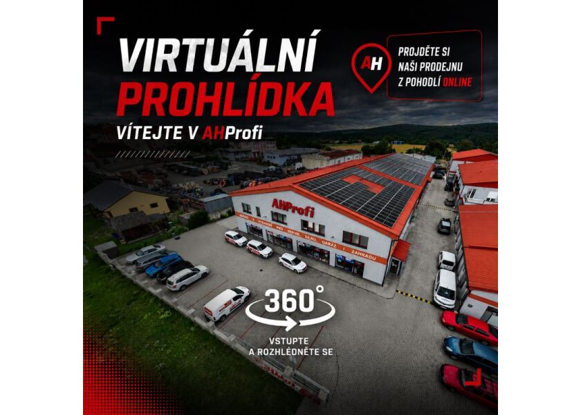 Virtuální prohlídka prodejny - vítejte v AHProfi!