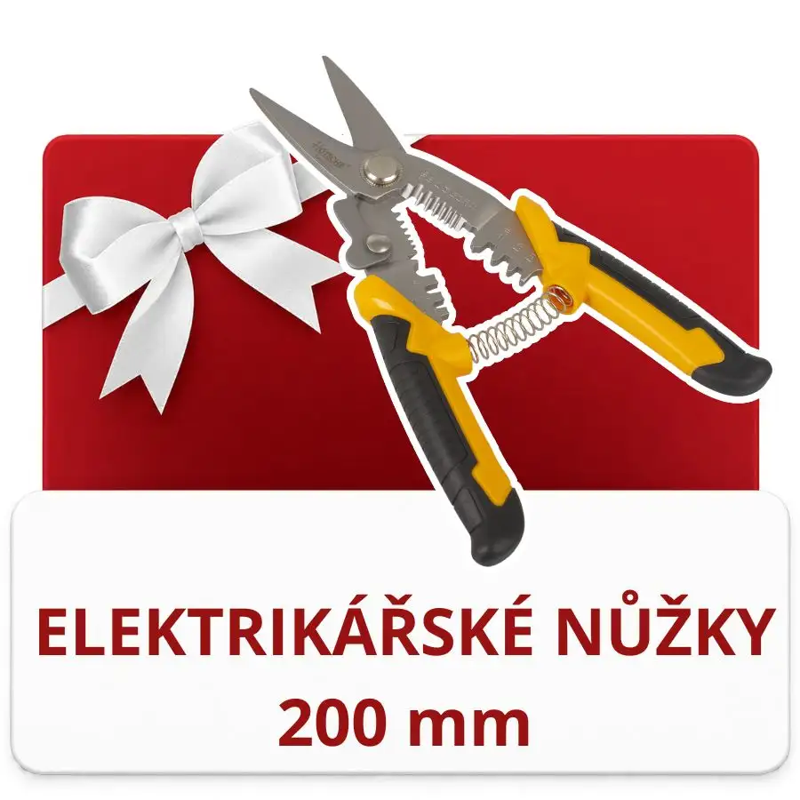 Multifunkční elektrikářské nůžky, 200 mm