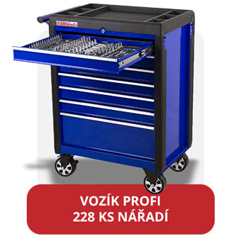 Dílenský vozík s PROFI nářadím - AH3107PROFI Dílenský vozík s PROFI nářadím - AH3107PROFI