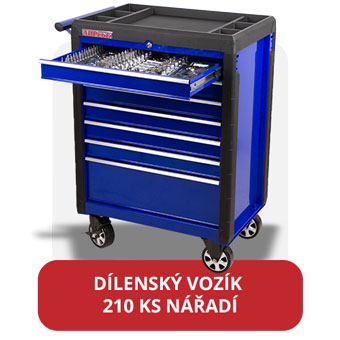 Dílenský vozík s profi nářadím od Licoty - AH3107pena Dílenský vozík s profi nářadím od Licoty - AH3107pena
