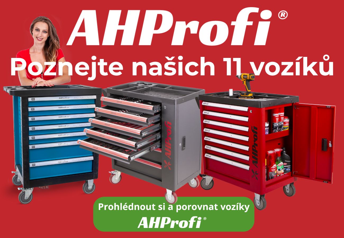 Porovnání dílenských vozíků AHProfi