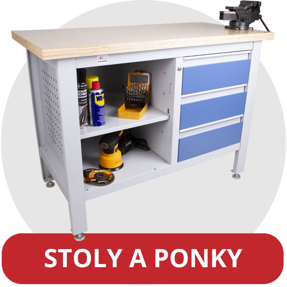 Pracovní ponky a stoly