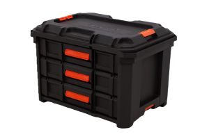 Plastový box, 3 zásuvky