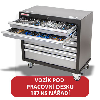 Dílenský vozík s nářadím - TGC1307WBBAL Dílenský vozík s nářadím - TGC1307WBBAL