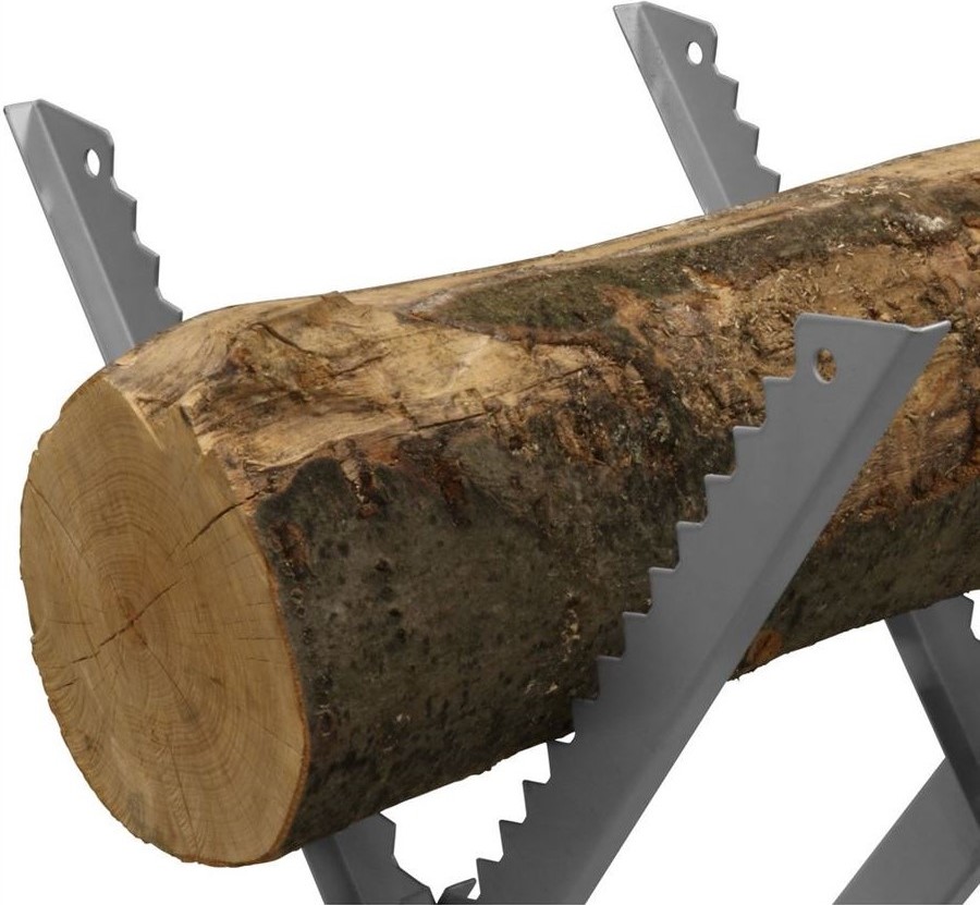 Koza na dřevo z odolného kovu